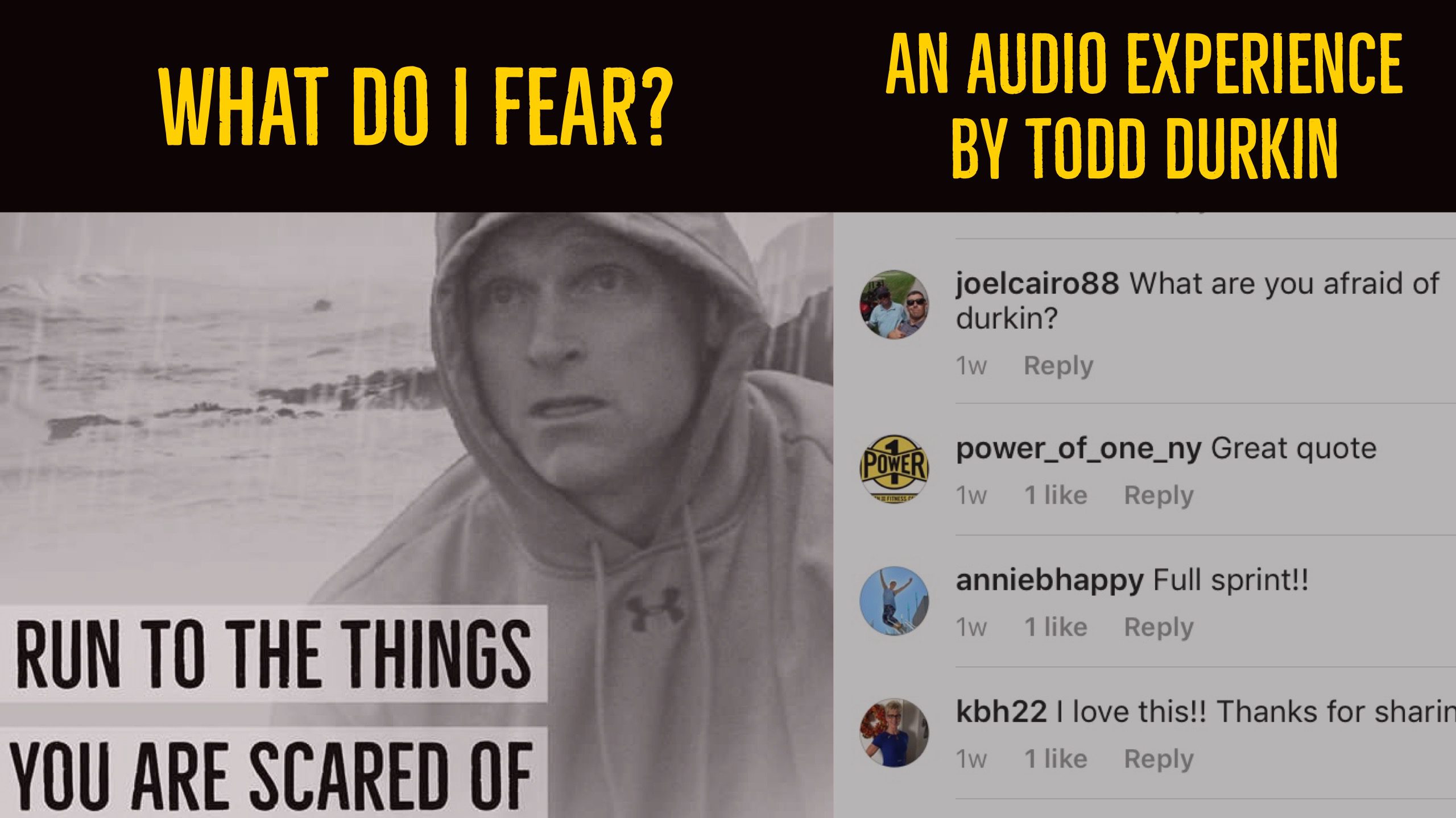 Todd Durkin Audio Experience | Fear