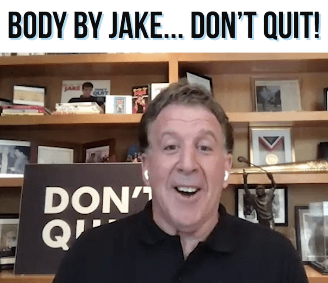 Jake Steinfeld's Body By Jake: Don't Quit Makes Streaming Debut