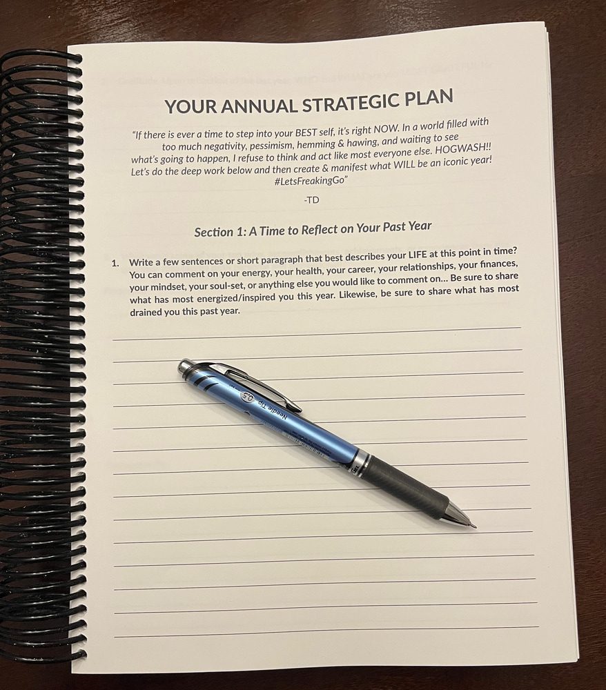 God-Sized Dreams Planner Annual Strategic Plan