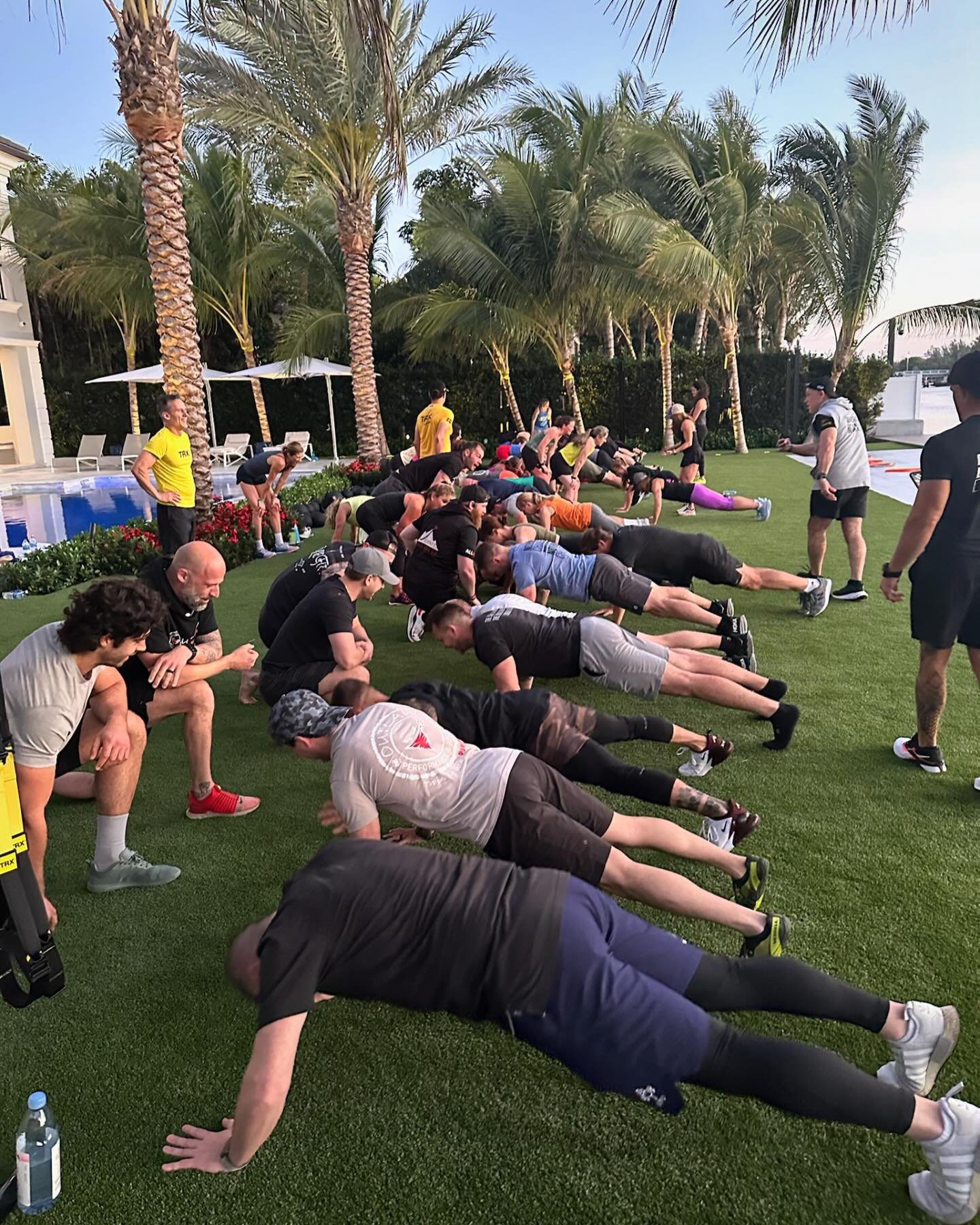 Delray Mastermind Workout planks