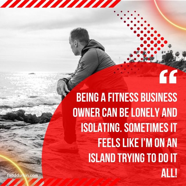 Lonely Fitness Owner